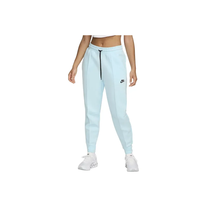 Nike Sportswear Women's Mid-Rise Joggers Athletic Trousers Women's Glacier Blue-0