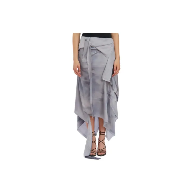 Ottolinger Casual Long Skirt Women's Gray-0