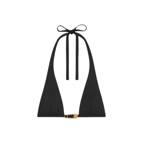 VERSACE Safety Pin Bikini Top