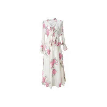 Udon House Two Piece Skirt Sets Women's