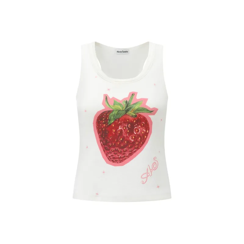 Alexia Sandra Tank Tops Women's White-0