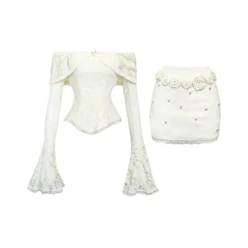 LEMON FAIRY Two Piece Skirt Sets Women's