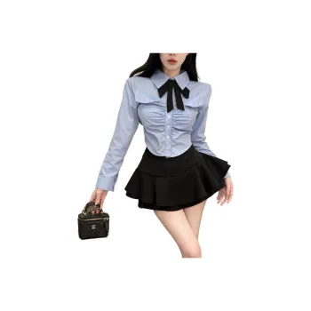 Mu Xiao Xin Two Piece Skirt Sets Women's
