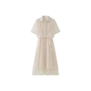 Lookinto Skirt Set Women's Apricot