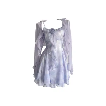 AURORA MUSE Skirt Set Women's Purple