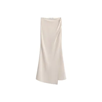 TURN UP Casual Long Skirts Women's White