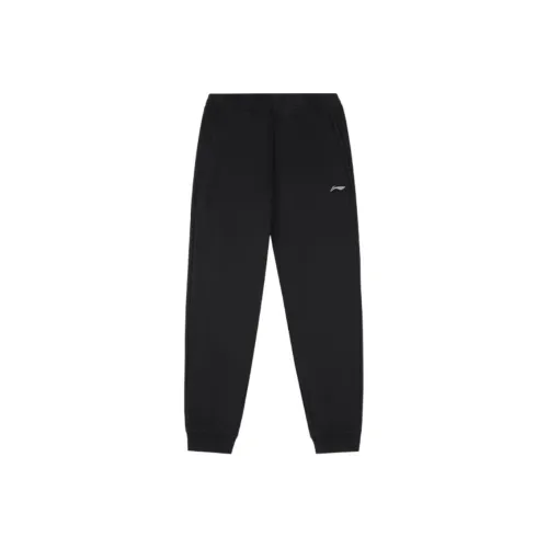 LiNing Fitness Series Casual Pants Men's Black