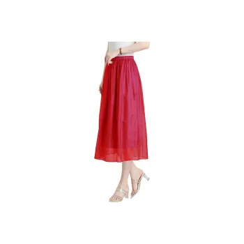 Yi Mengyuan Silk Casual Long Skirt Women's
