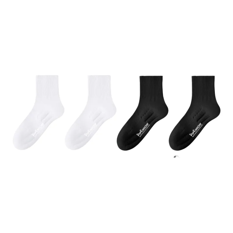 MIIOW Mid Calf Socks Unisex Combo Set-12