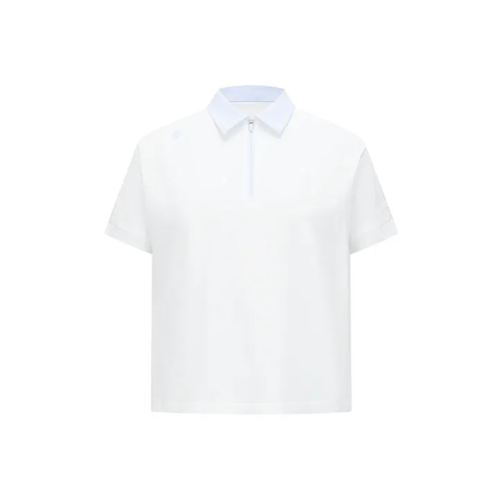 DESCENTE DESCENTEGOLFFIELD Collection Polo Shirt Women's-2