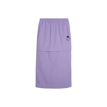 PUMA Maxi Falda Para Mujer Woven PUMA X Hello Kitty And Friends