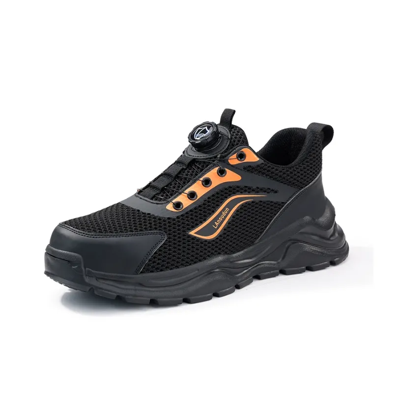 Blue Gull Shield Breathable, Impact Resistant, Lightweight Low Top Outdoor Shoes Unisex Black-1