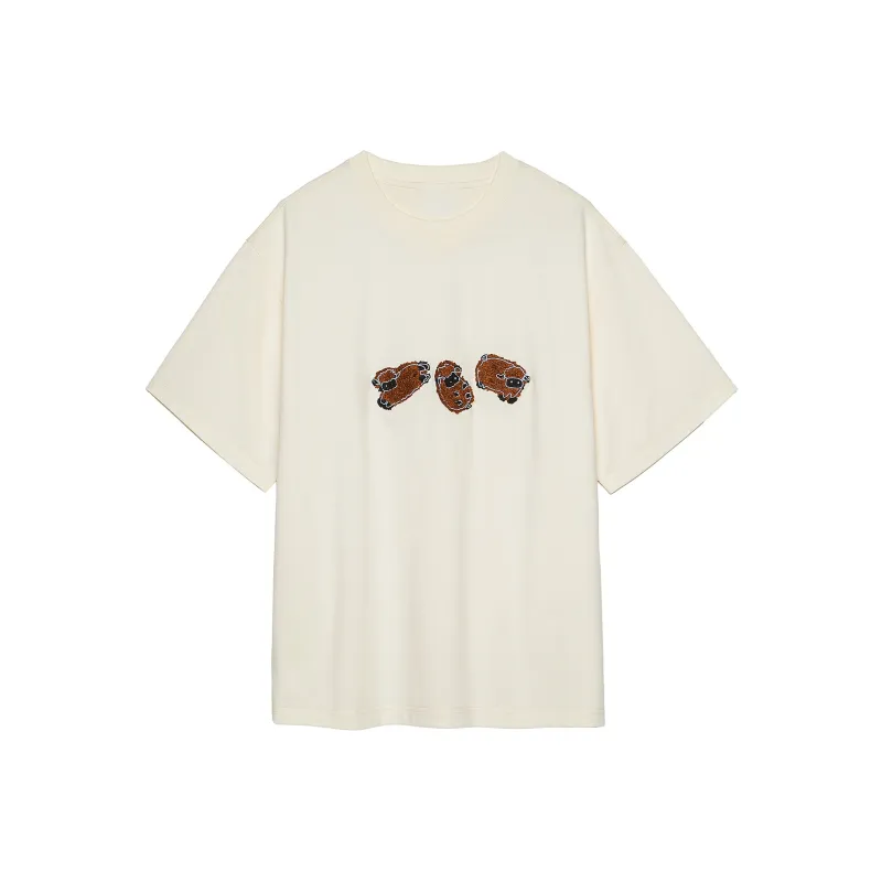 Mula T Shirts Women's Beige-0