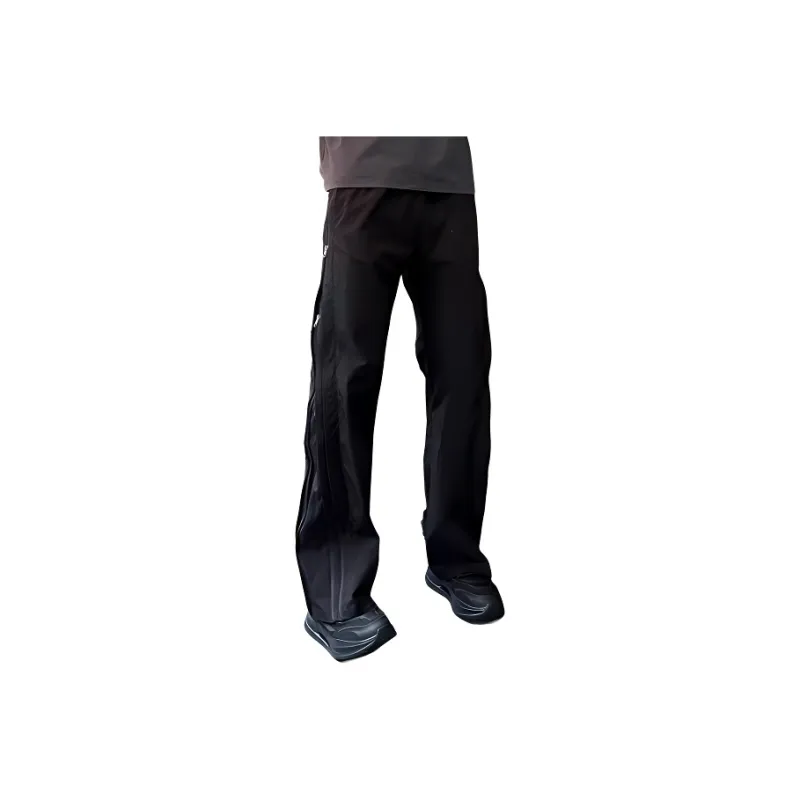 FAWENXIANGZI Windbreaker Pants Men's-0