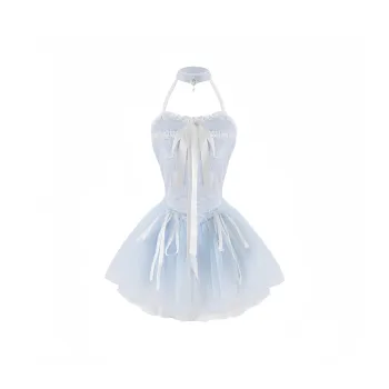 OUTDOORPRINCE Lolita Fashion Women's Light Blue