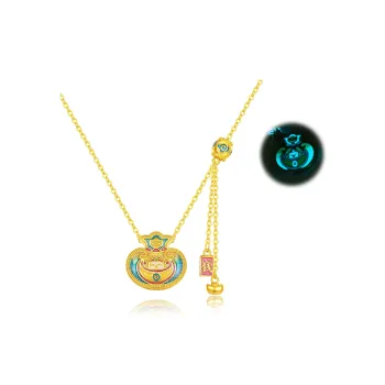 LAOYINFANG Sterling Silver 990 Necklaces Women's