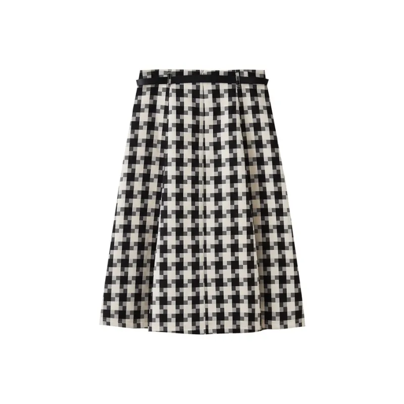 SHUIYUNJIAN Casual Long Skirt Women's-1