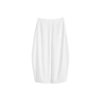 TOTEME SS25 Casual Long Skirts Women's White