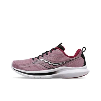 Saucony Kinvara 13 Cushioning, Slip Resistant, And Abrasion Resistant Low Top Running Shoes Women's Pink Black