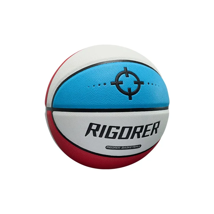 RIGORER RG600X Collection PU Basketball Red White Blue Size 7 Ball Training Competition Unisex-2