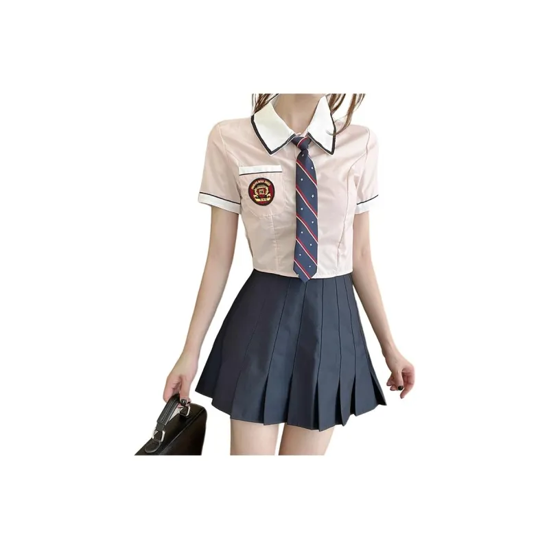 Mu Xiao Xin Two Piece Skirt Sets Women's-0