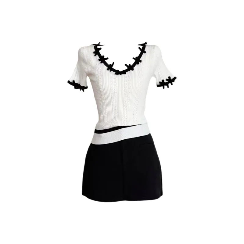 Udon House Two Piece Skirt Sets Women's-0