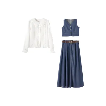 Incolore Two Piece Skirt Sets Women's