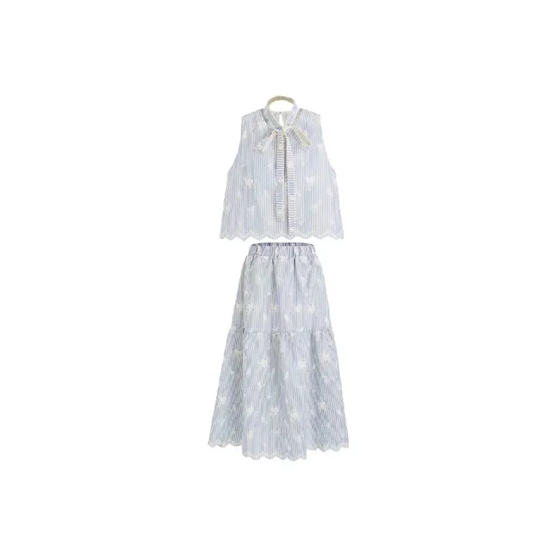 ABCMININ Two Piece Skirt Sets Women's-0