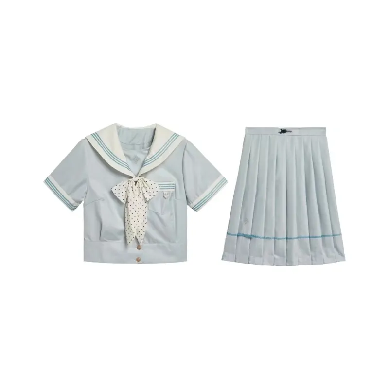 PLANE DRIFT Skirt Set Women's Blue-0