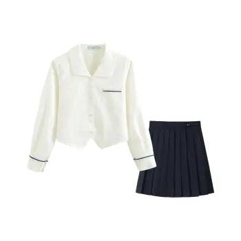 Luohua Candy Two Piece Skirt Sets Women's