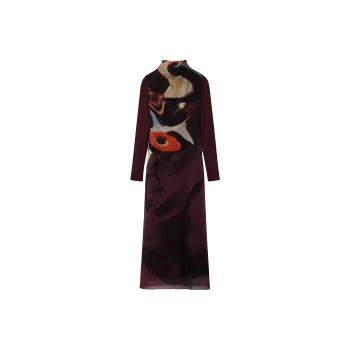 Desigual Two Piece Skirt Sets Women's Clothing Sets Multicolor+Umber