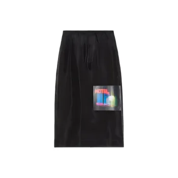 SportMa Casual Long Skirt Women's Black