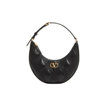 Valentino Sheepskin Shoulder Bag, Handbag, Shoulder Bag Women's Black
