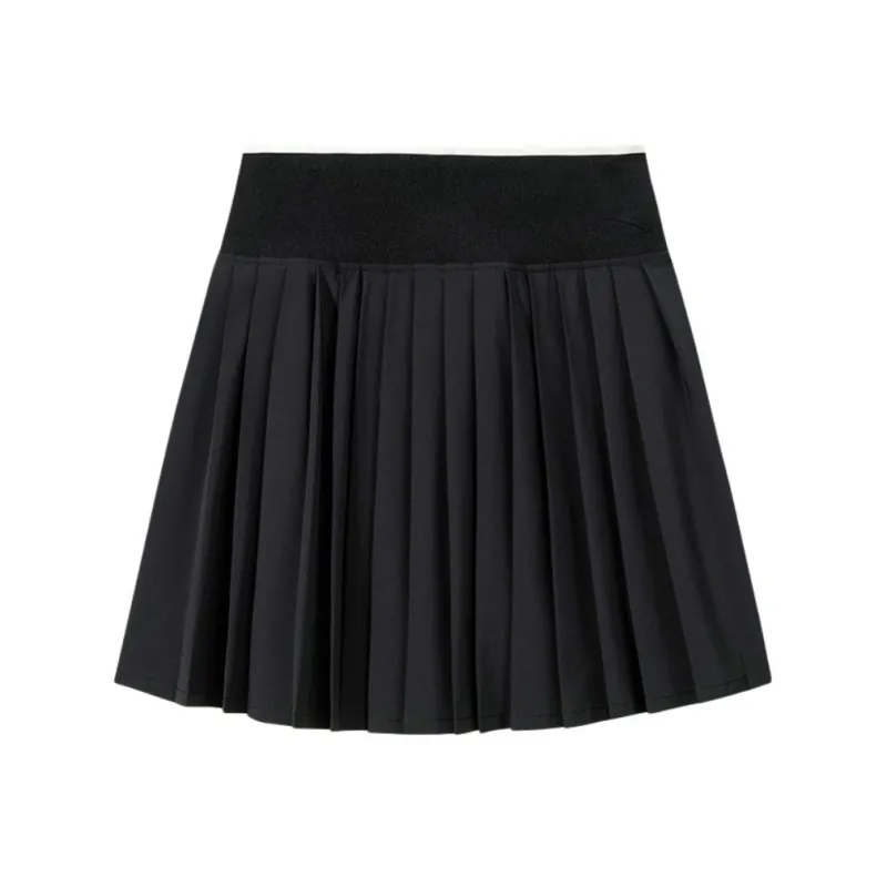Anta Variety Training Collection Casual Short Skirts Women's Basic Black-0