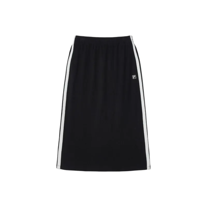 FILA Casual Long Skirt Women's Black-0