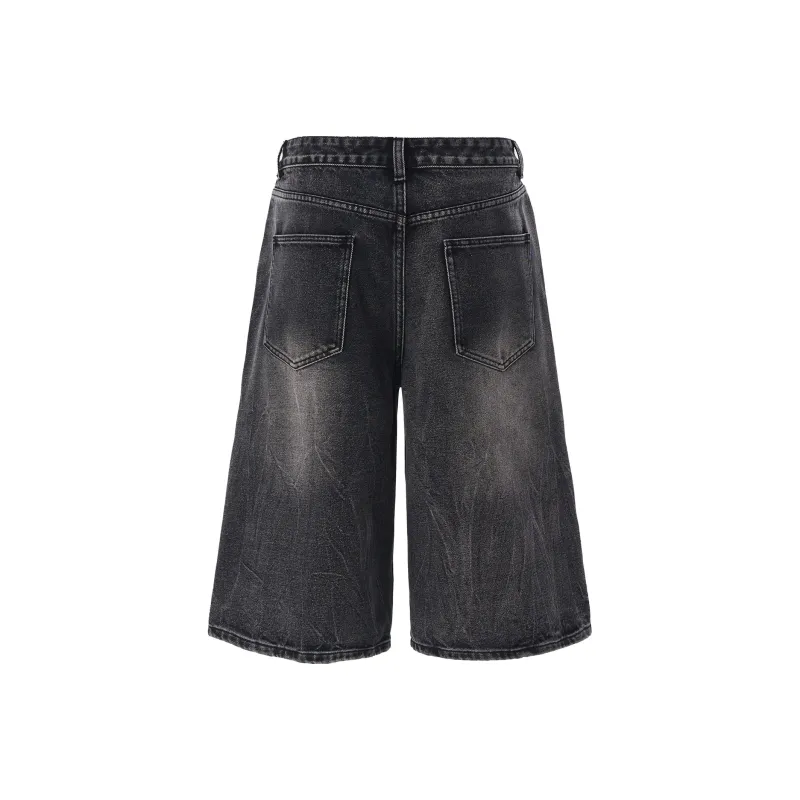 BRYAN JIMENEZ Denim Shorts Unisex-1