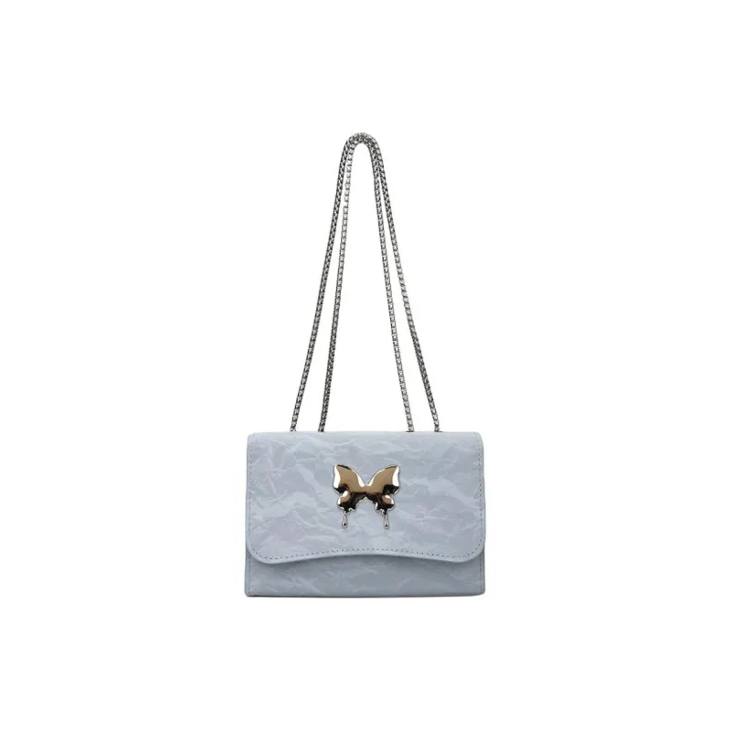 TOUTSEUL YOLO PU Shoulder Bag Women's White/Silver/Black/Blue/Pink-17