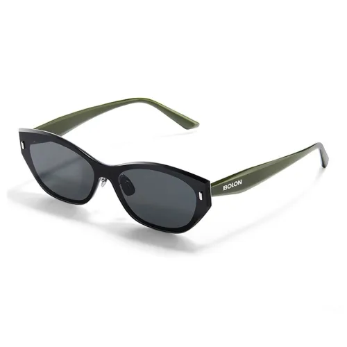 BOLON Plate Alloy Frame Cat Eye Sunglasses Unisex