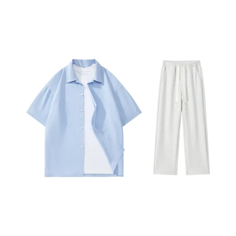 LA'T.WEEKEND Shirt Matching Set Unisex-70