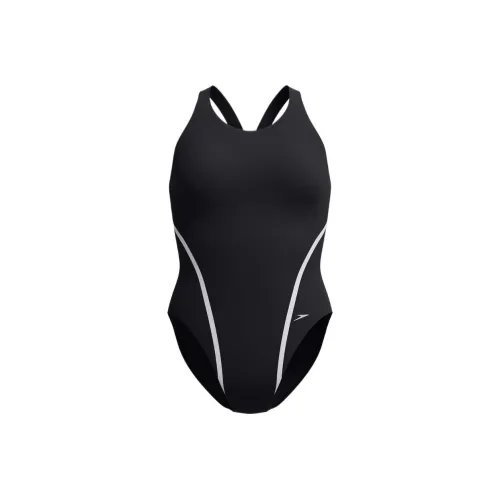 Speedo Vanquisher Endurance+ Max Fabrication One piece Swimsuit Women's Black/Silver