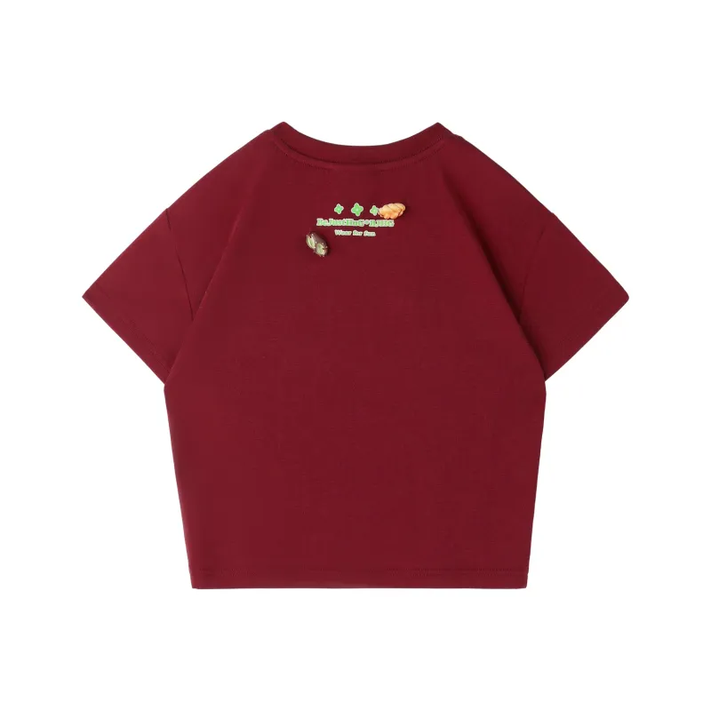 BJHG Set in Sleeve T Shirt Women's-1