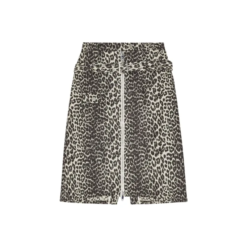 GANNI Leopard print Skirt-0
