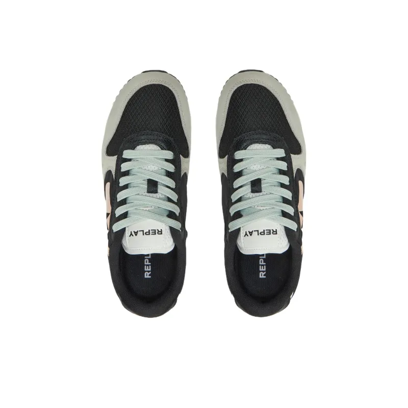 REPLAY Abrasion Resistant Low Top Casual Shoes Women's Multicolor-3