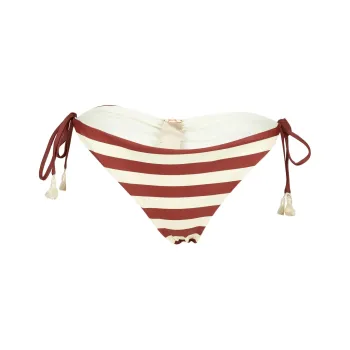Johanna Ortiz Riverside Striped Bikini Bottoms