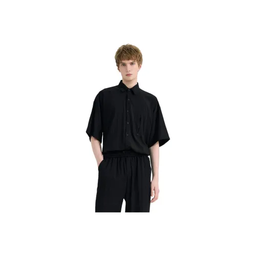 WILD LEADER Shirt Unisex Oat Apricot Gothic Black[CW5158590]