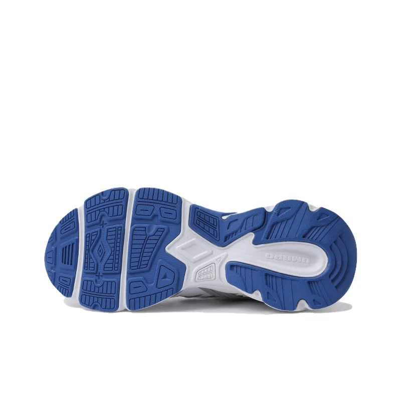 Umbro Anti Slip Wear Resistant Low Top Running Shoes Unisex White-4