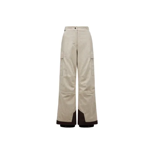 Moncler FW24 Ski Pants Women's Beige