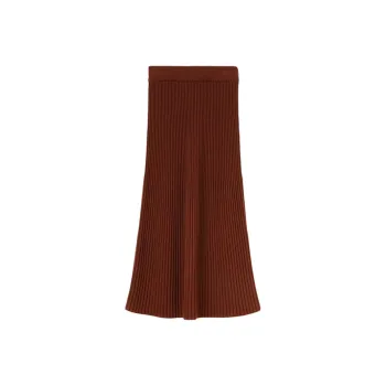 Loro Piana Ikeda Pleated Midi Skirt