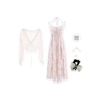 PAVEA Two Piece Skirt Sets Women's