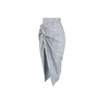 Vivienne Westwood Side Panther Midi Skirt